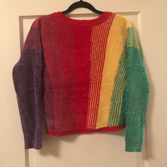 5⭐️ NEW LF PaperHeart Australian Rainbow Sweater - Picture 6 of 8